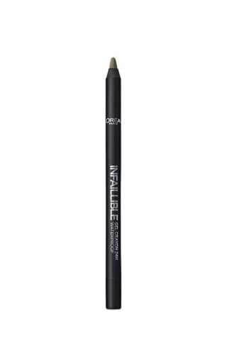 L'oréal Paris Infaillible Gel Crayon Göz Kalemi 08 Rest In Kaki - Haki