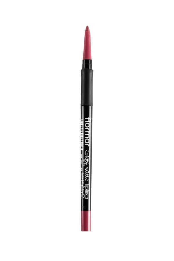 Flormar Stylematic Mat Bitişli & Suya Dayanıklı Asansörlü Dudak Kalemi SL02