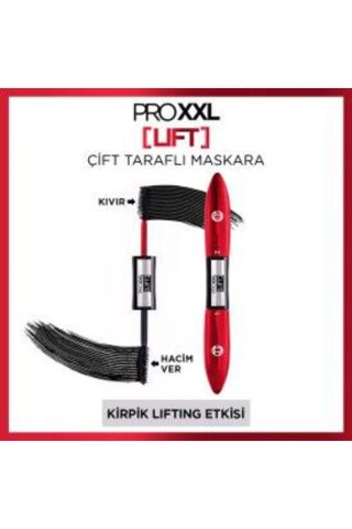 L'Oréal Paris Pro XXL Lift Çift Taraflı Maskara - Kirpik Lifting Etkisi