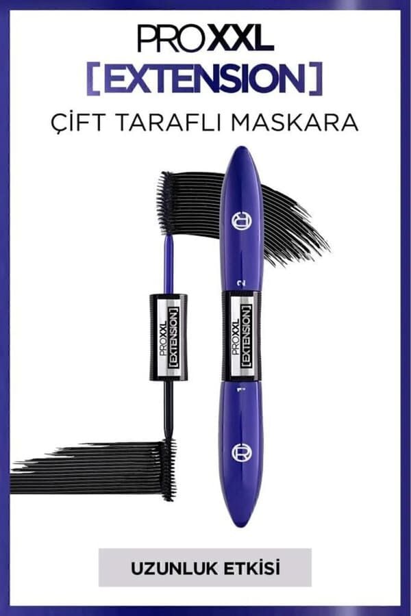 L'oréal Paris Pro Xxl Extension Çift Taraflı Maskara - Uzunluk Etkisi