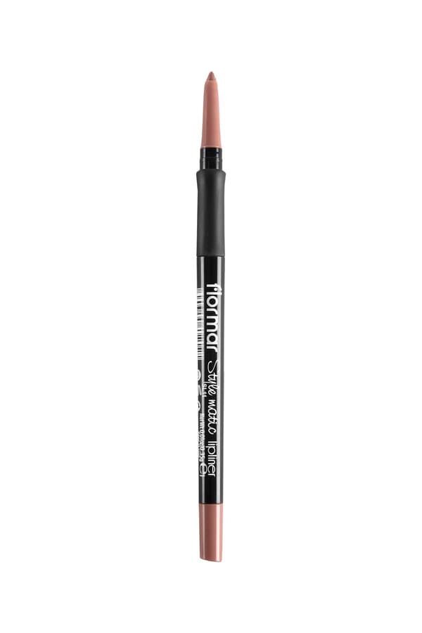 Flormar Stylematic Mat Bitişli & Suya Dayanıklı Asansörlü Dudak Kalemi SL11