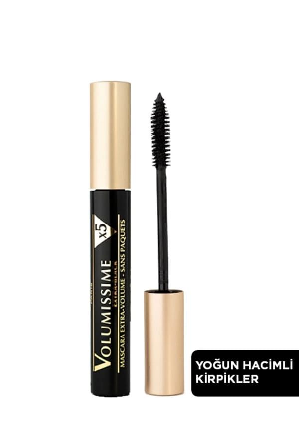 L'oréal Paris Volumıssıme Volumınous X5 Extra Black Extra Volume Mascara