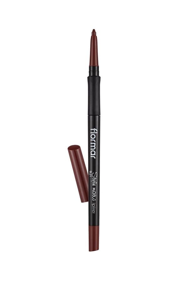 Flormar Stylematic Mat Bitişli & Suya Dayanıklı Asansörlü Dudak Kalemi SL21