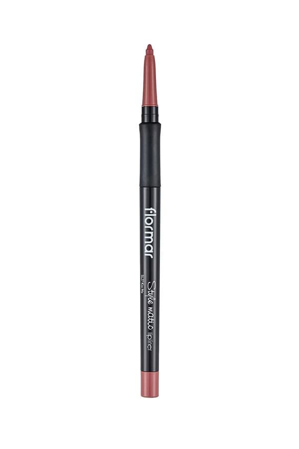 Flormar Stylematic Mat Bitişli & Suya Dayanıklı Asansörlü Dudak Kalemi SL27