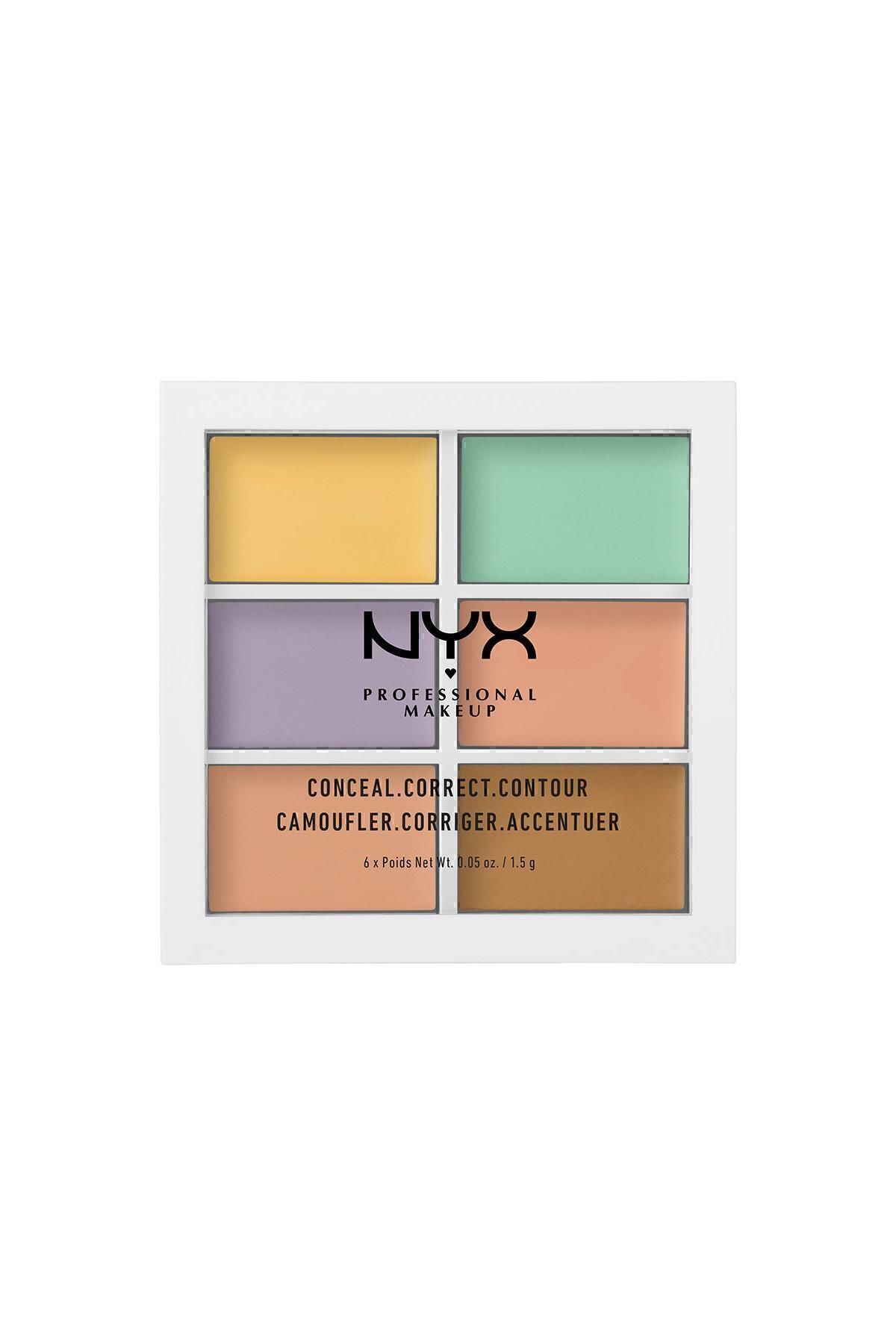 NYX Professional Makeup Kontür Paleti - Color Correctiong Palette 63 g