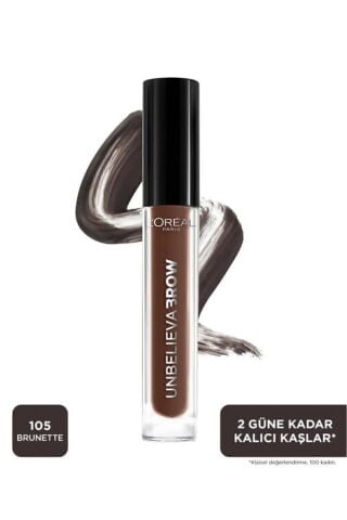 L'Oreal Paris Unbelieva Brow Uzun Süre Kalıcı Kaş Jeli - 105 Brunette