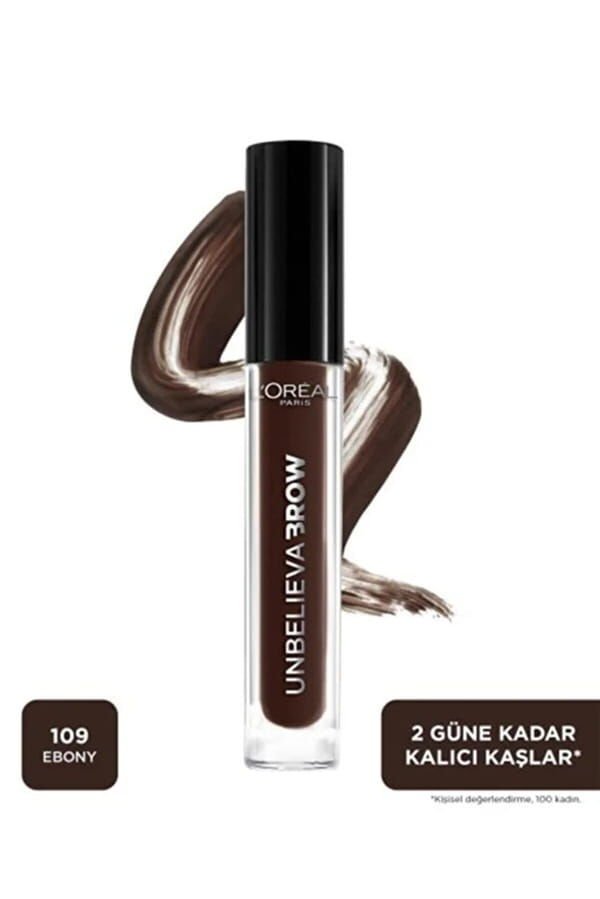 L'Oreal Paris Unbelieva Brow Uzun Süre Kalıcı Kaş Jeli - 109 Ebony