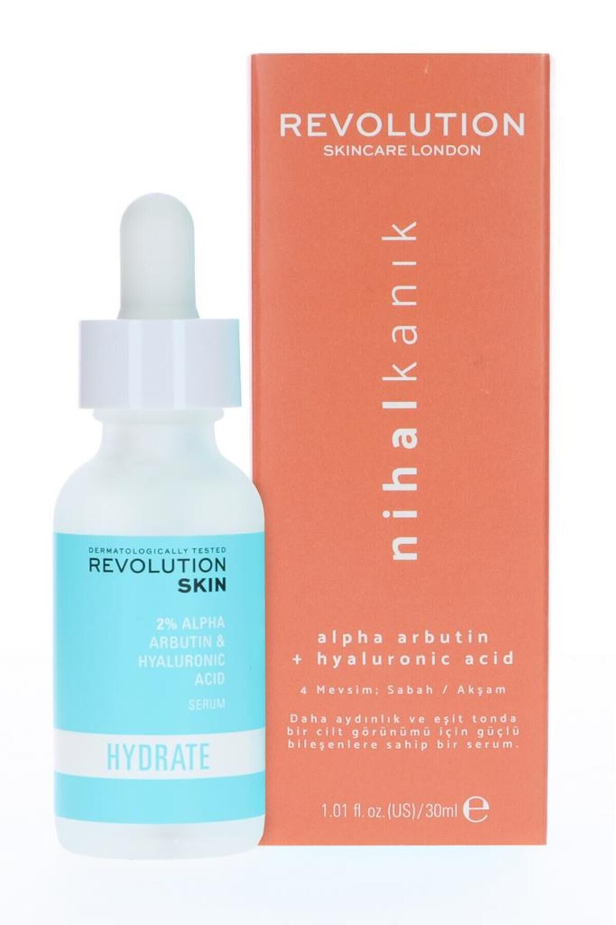 Revolutıon X Nıhal 2% Alpha Arbutın&Ha Serum 30Ml