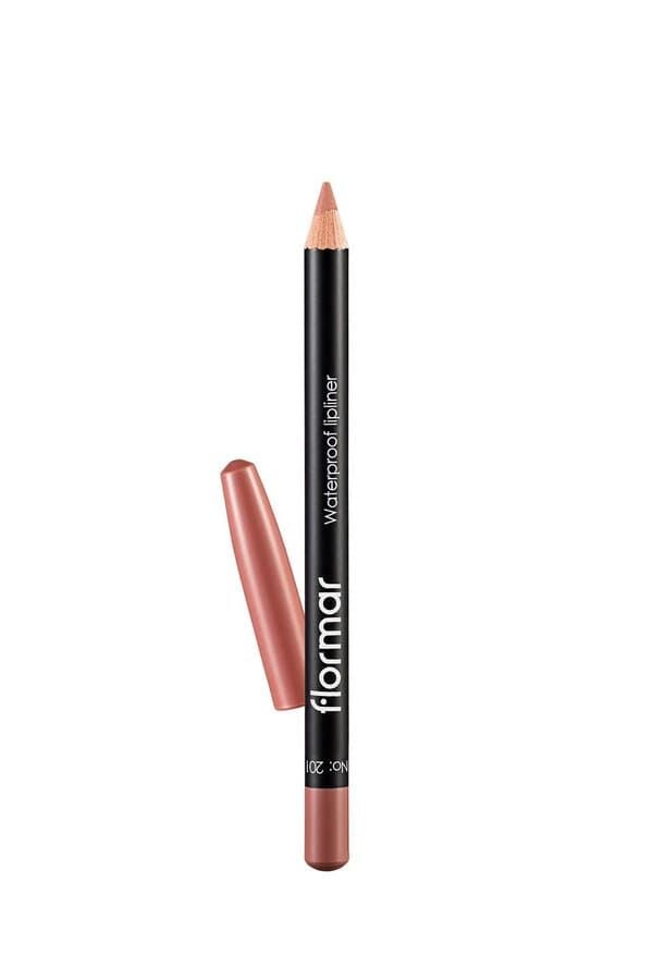 Flormar Yüksek Pigmentli & Mat Bitişli Suya Dayanıklı Dudak Kalemi  No: 201