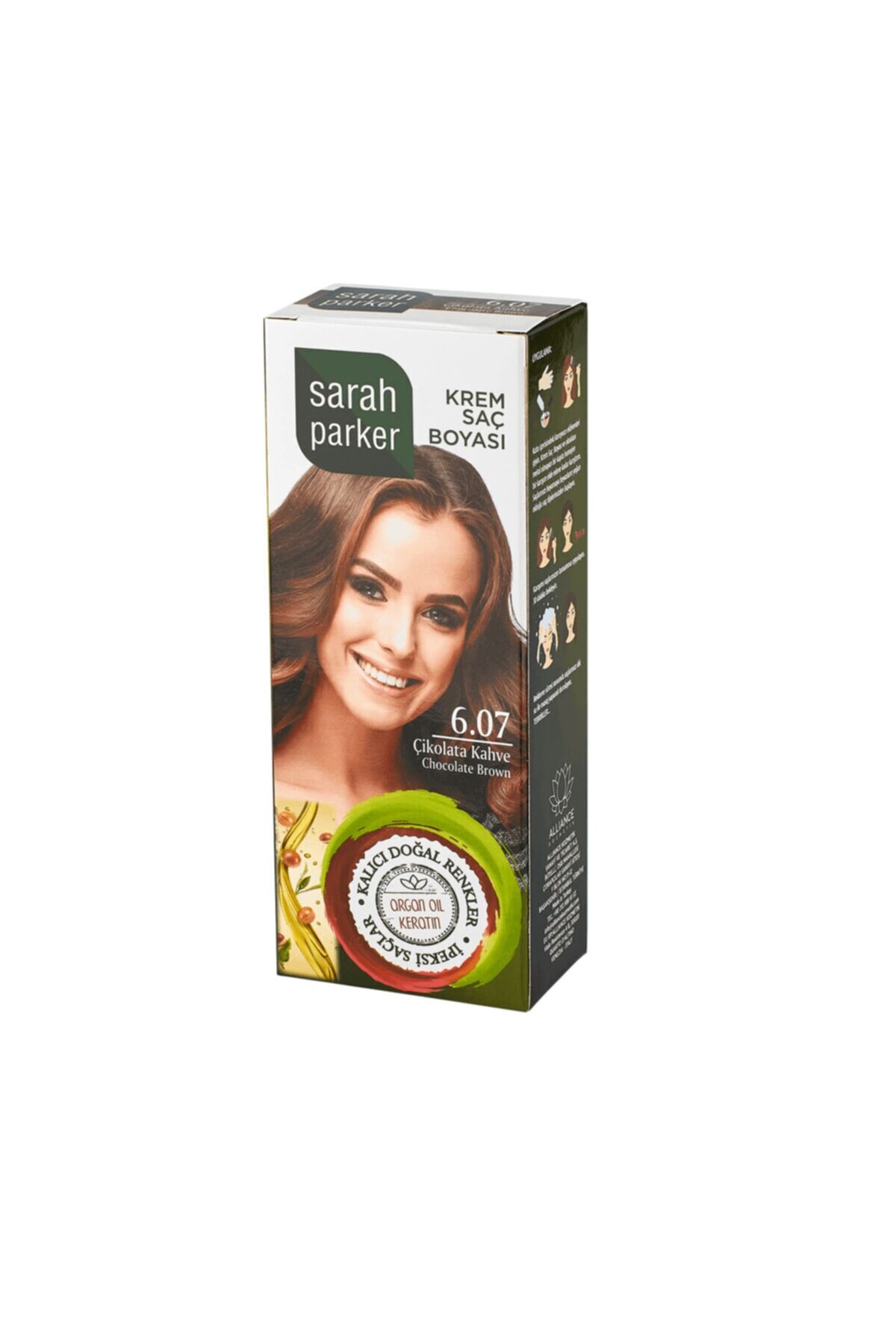 Sarı Krem Saç Boyası Çikolata Kahve