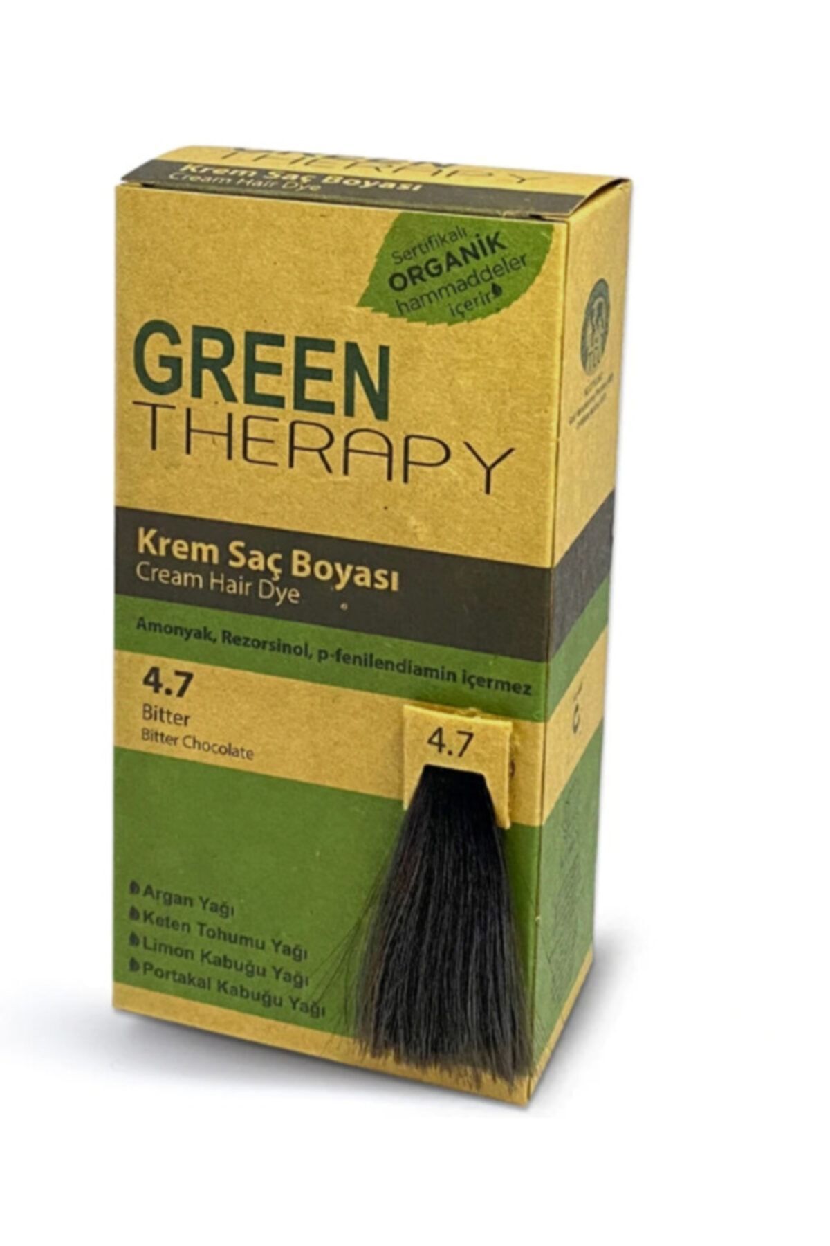 Green Therapy Krem Saç Boyası 4.7 Bitter