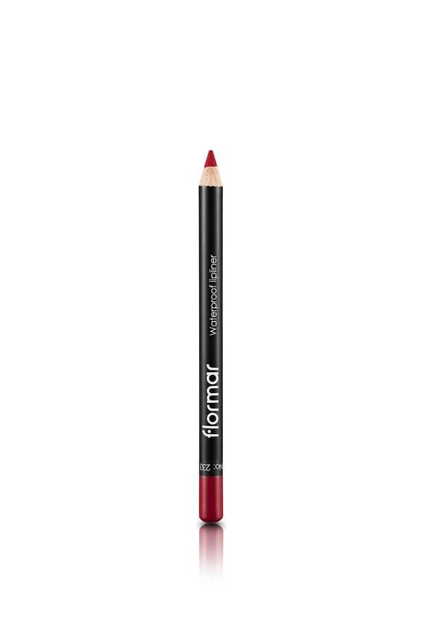 Flormar Yüksek Pigmentli & Mat Bitişli Suya Dayanıklı Dudak Kalemi  No: 233
