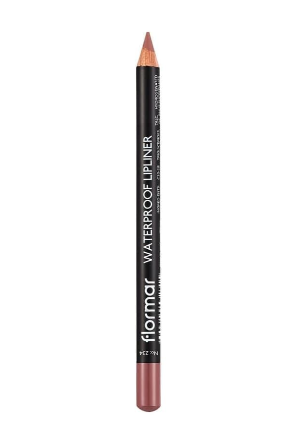 Flormar Yüksek Pigmentli & Mat Bitişli Suya Dayanıklı Dudak Kalemi  No: 234