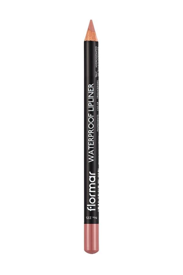 Flormar Yüksek Pigmentli & Mat Bitişli Suya Dayanıklı Dudak Kalemi  No: 235