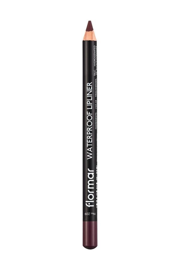 Flormar Yüksek Pigmentli & Mat Bitişli Suya Dayanıklı Dudak Kalemi  No: 239