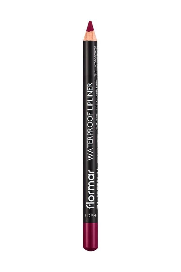 Flormar Yüksek Pigmentli & Mat Bitişli Suya Dayanıklı Dudak Kalemi  No: 241