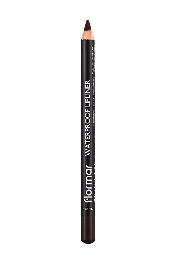 Flormar Yüksek Pigmentli & Mat Bitişli Suya Dayanıklı Dudak Kalemi  No: 242