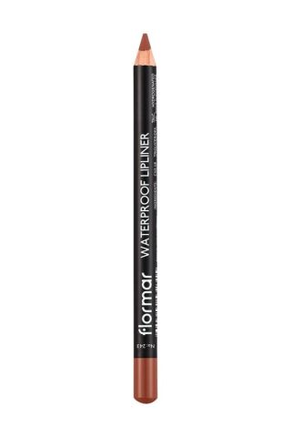 Flormar Yüksek Pigmentli & Mat Bitişli Suya Dayanıklı Dudak Kalemi  No: 243