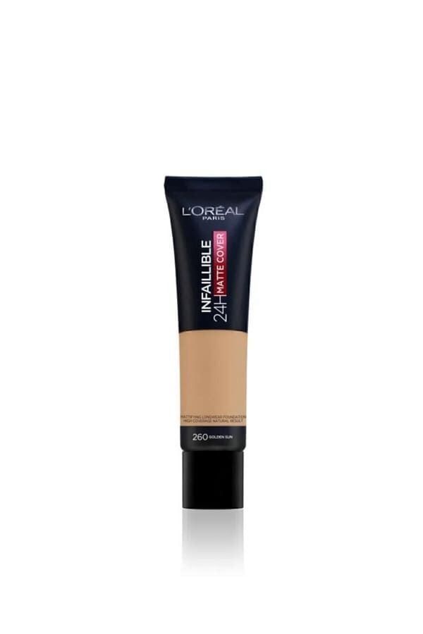 L'oréal Paris Infaillible 24h Matte Cover Yüksek Kapatıcı Fondöten - 260 Golden Sun