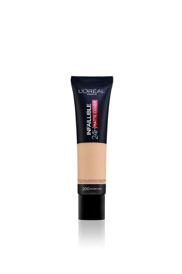 L'oréal Paris Infaillible 24h Matte Cover Yüksek Kapatıcı Fondöten - 200 Golden Sand