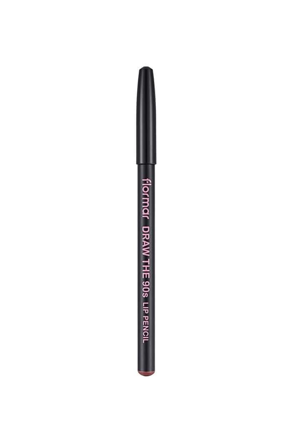 Flormar Draw The 90s Yüksek Pigmentli & Mat Bitişli Suya Dayanıklı Dudak Kalemi No: 04