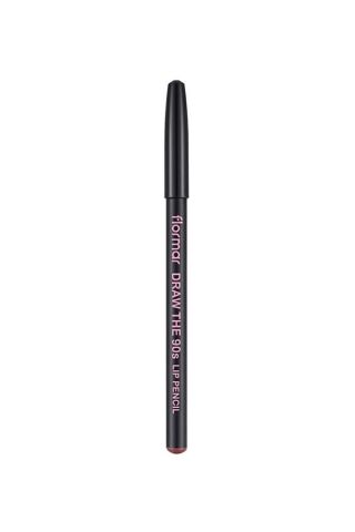 Flormar Draw The 90s Yüksek Pigmentli & Mat Bitişli Suya Dayanıklı Dudak Kalemi No: 04