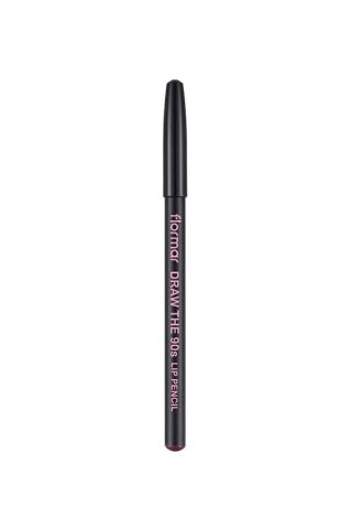 Flormar Draw The 90s Yüksek Pigmentli & Mat Bitişli Suya Dayanıklı Dudak Kalemi No: 05