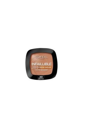 L'Oreal Paris Infaillible 24h Fresh Wear Matte Bronzer Pudra - 300 Light Clair