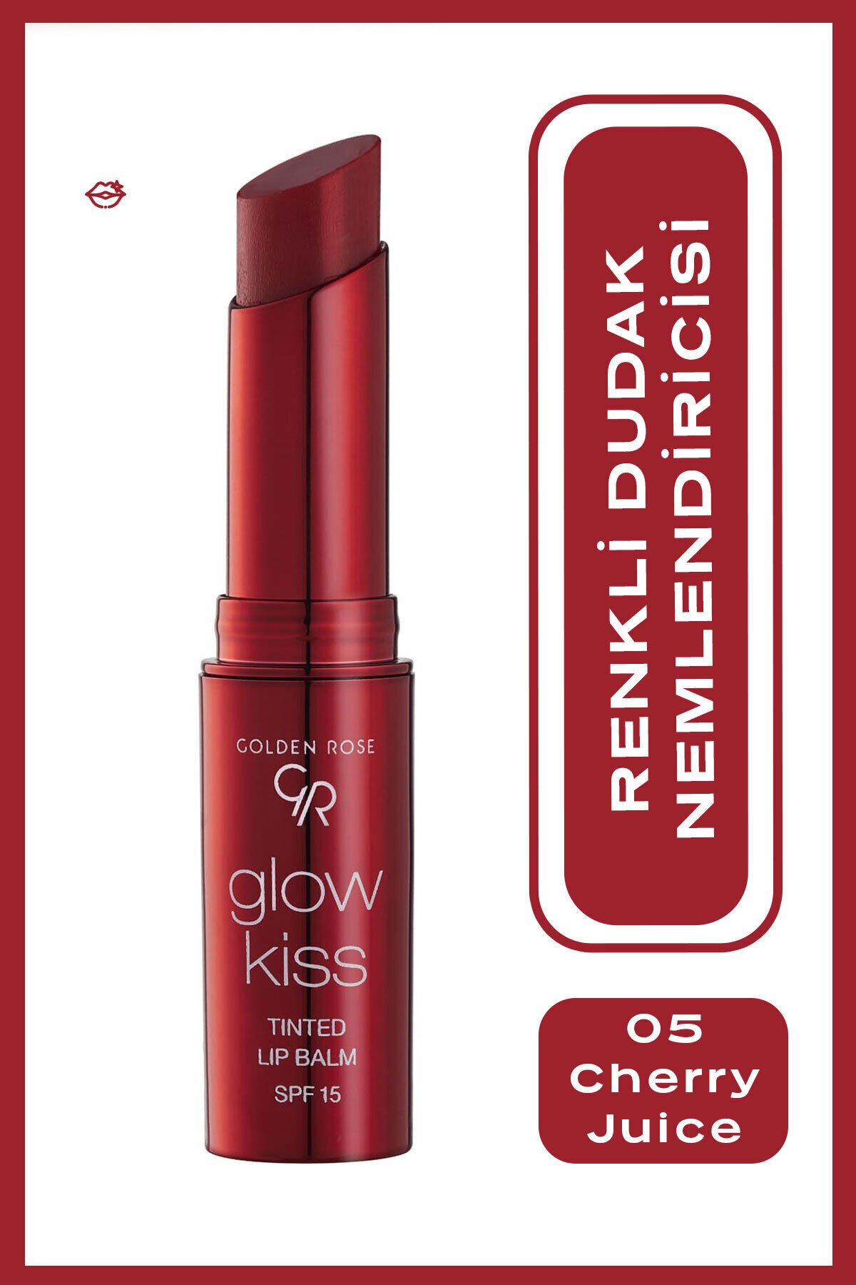 Glow Kıss Tınted Lıp Balm Cherry Juıce No:05