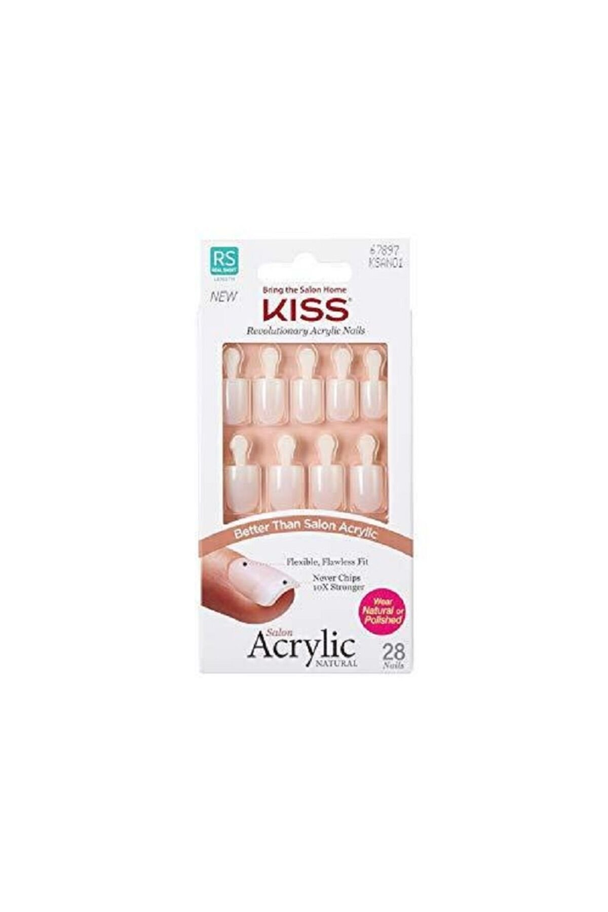 Takma Tırnak Acrylic Natural Nails