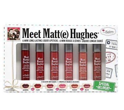 theBalm Meet Matte Hughes Special Delivery 6'lı Ruj Seti