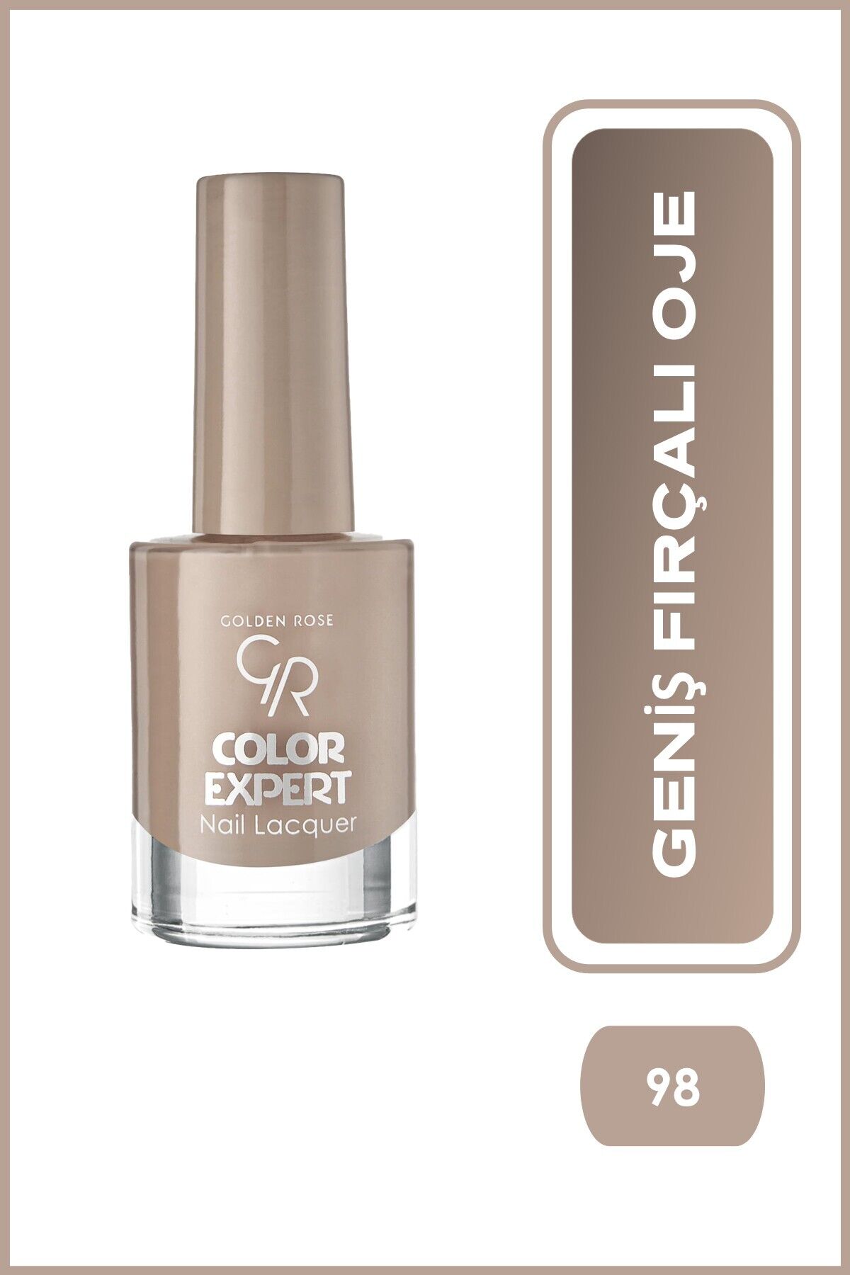 Color Expert Nail Lacquer 98 Geniş Fırçalı Oje 10,2 ml