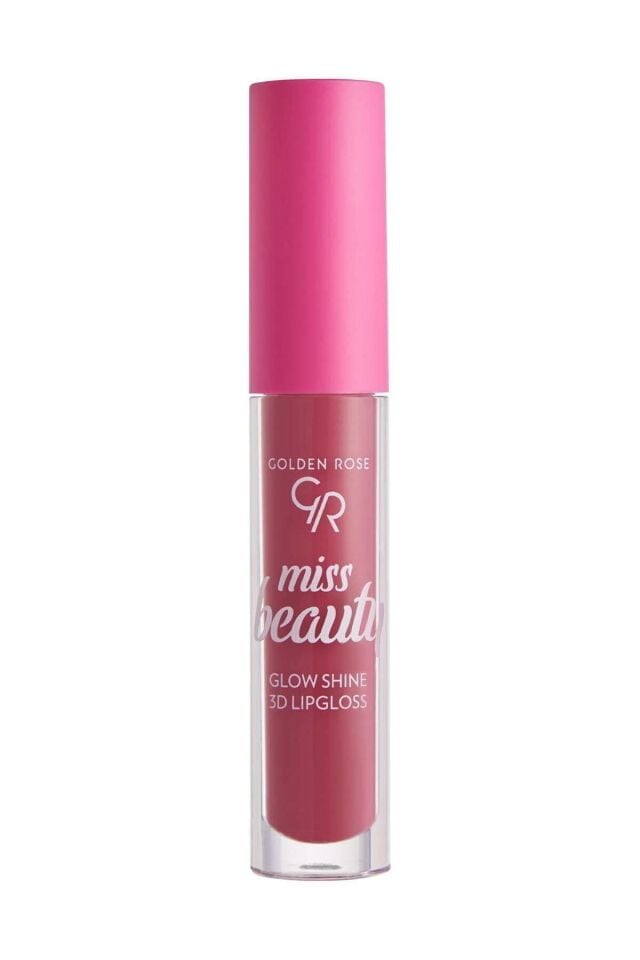 Miss Beauty Glow Shine 3D Lipgloss 04 Pink Dream Dudak Parlatıcısı 4,5 ml