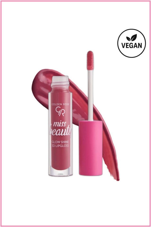 Miss Beauty Glow Shine 3D Lipgloss 04 Pink Dream Dudak Parlatıcısı 4,5 ml