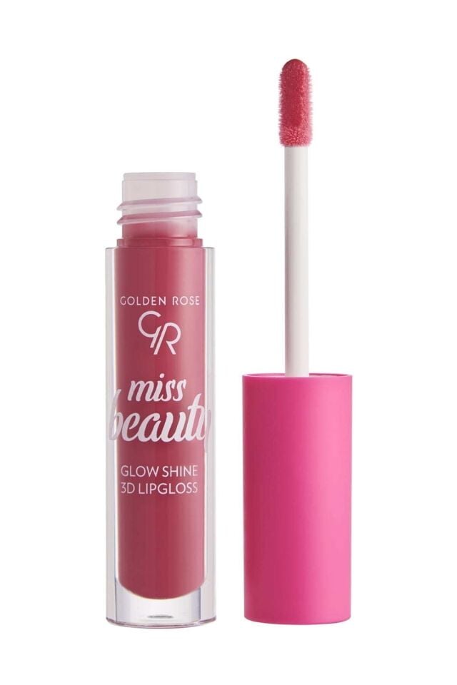 Miss Beauty Glow Shine 3D Lipgloss 04 Pink Dream Dudak Parlatıcısı 4,5 ml