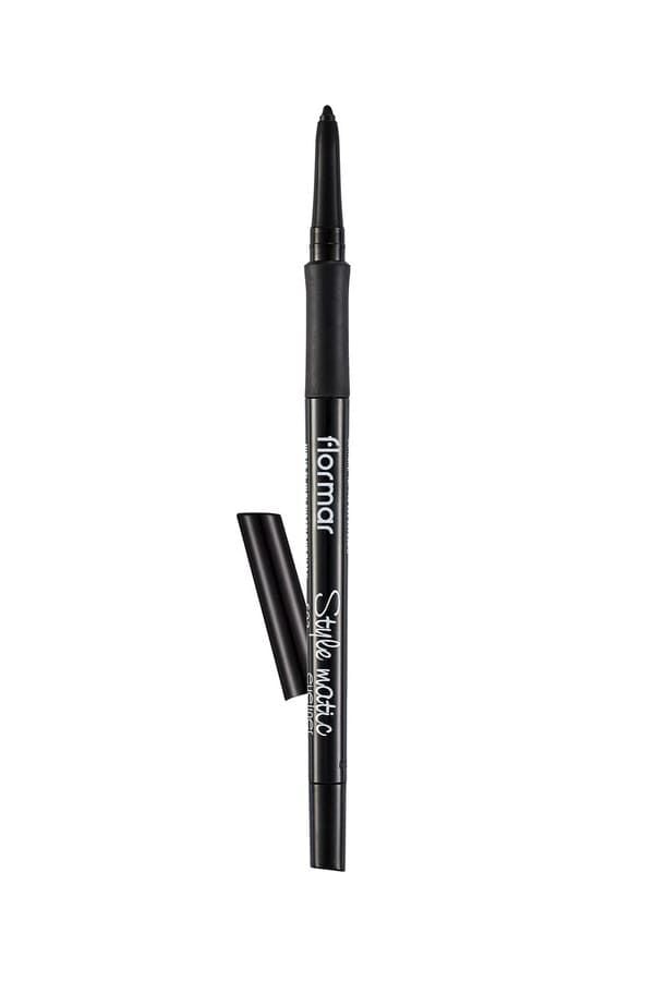 Flormar Stylematic Mat Bitişli & Suya Dayanıklı Asansörlü Göz Kalemi S02