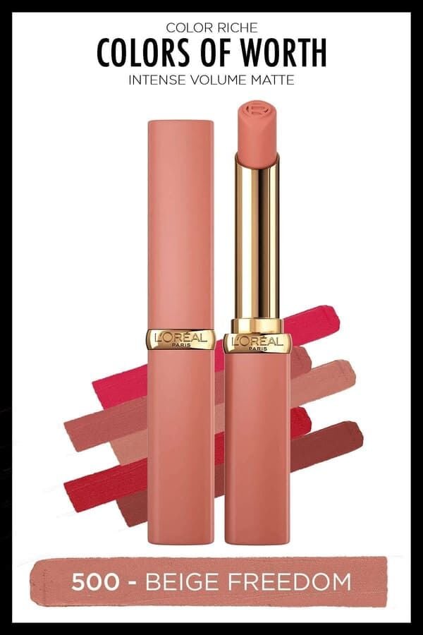 L'Oréal Paris Color Riche Colors  Matte Ruj - 500 Beige Freedom