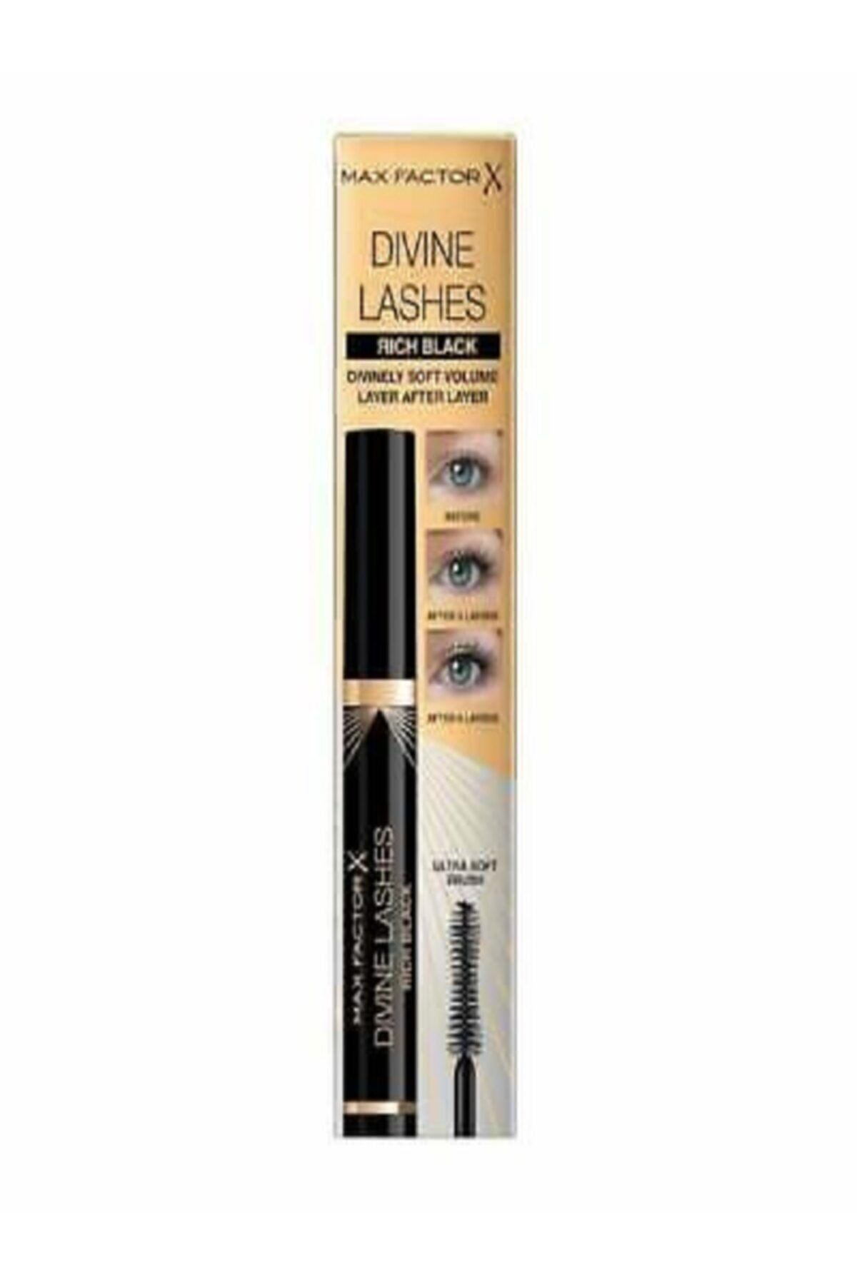 Siyah Maskara Divine Lashes Mascara 001 Rich Black