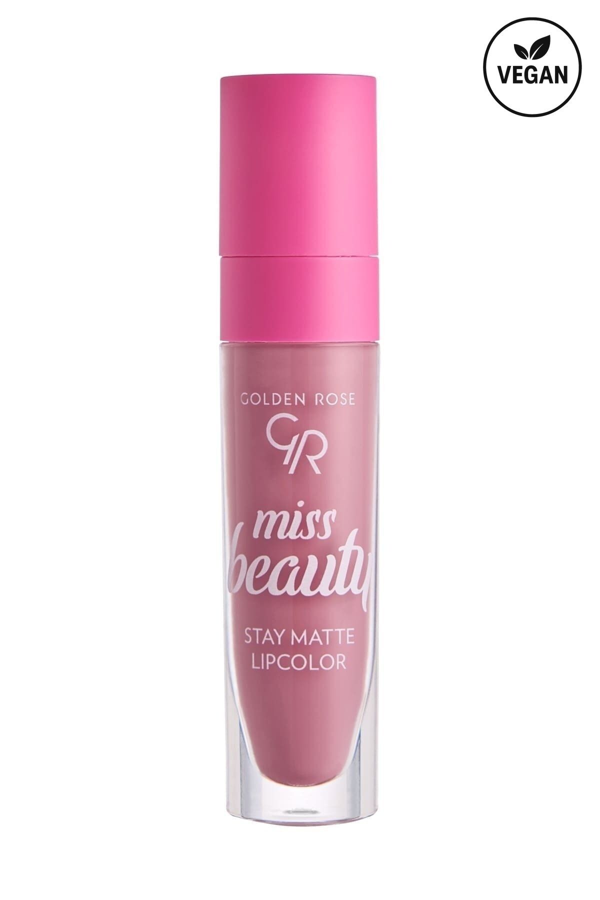 Miss Beauty Stay Matte Lipcolor 03 Rosewood Kalıcı Likit Mat Ruj 5,5 ml