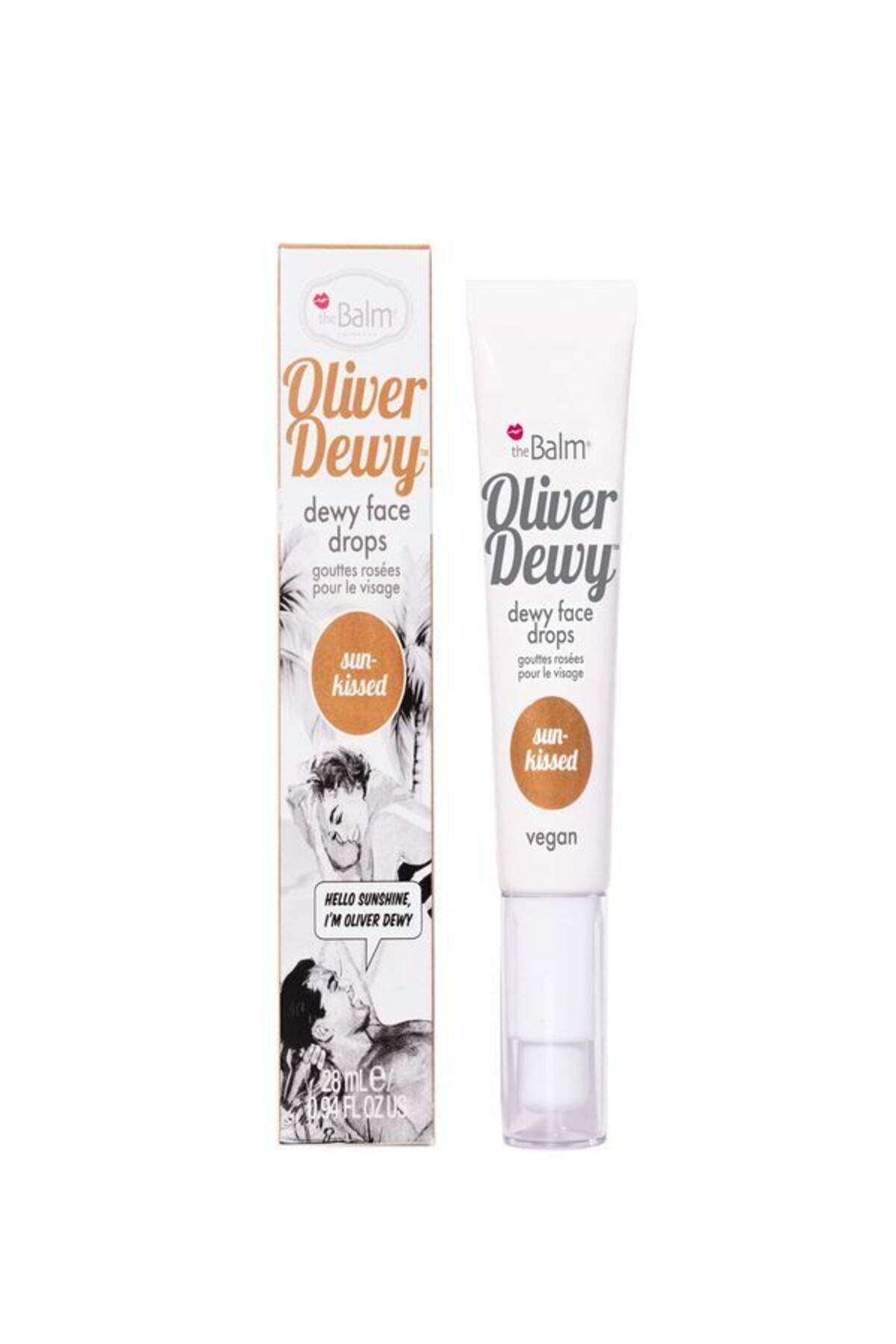 Oliver Dewy Face Drops AYDINLATICI Highlighter şeftali rengi-GOLD-GÜNEŞ RENGİ