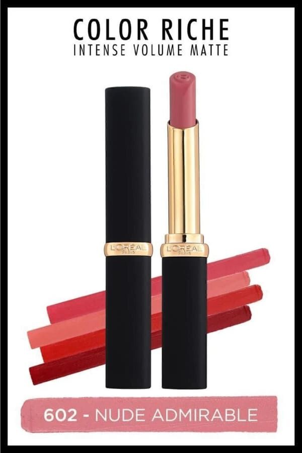 L'Oréal Paris Color Riche Intense Volume Matte Ruj - 602 Nude Admirable