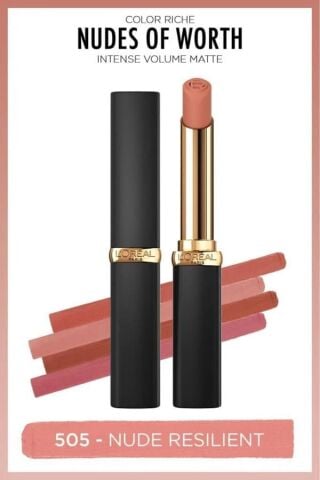 L'Oréal Paris Color Riche Intense Volume Matte Ruj - 505 Nude Resilient