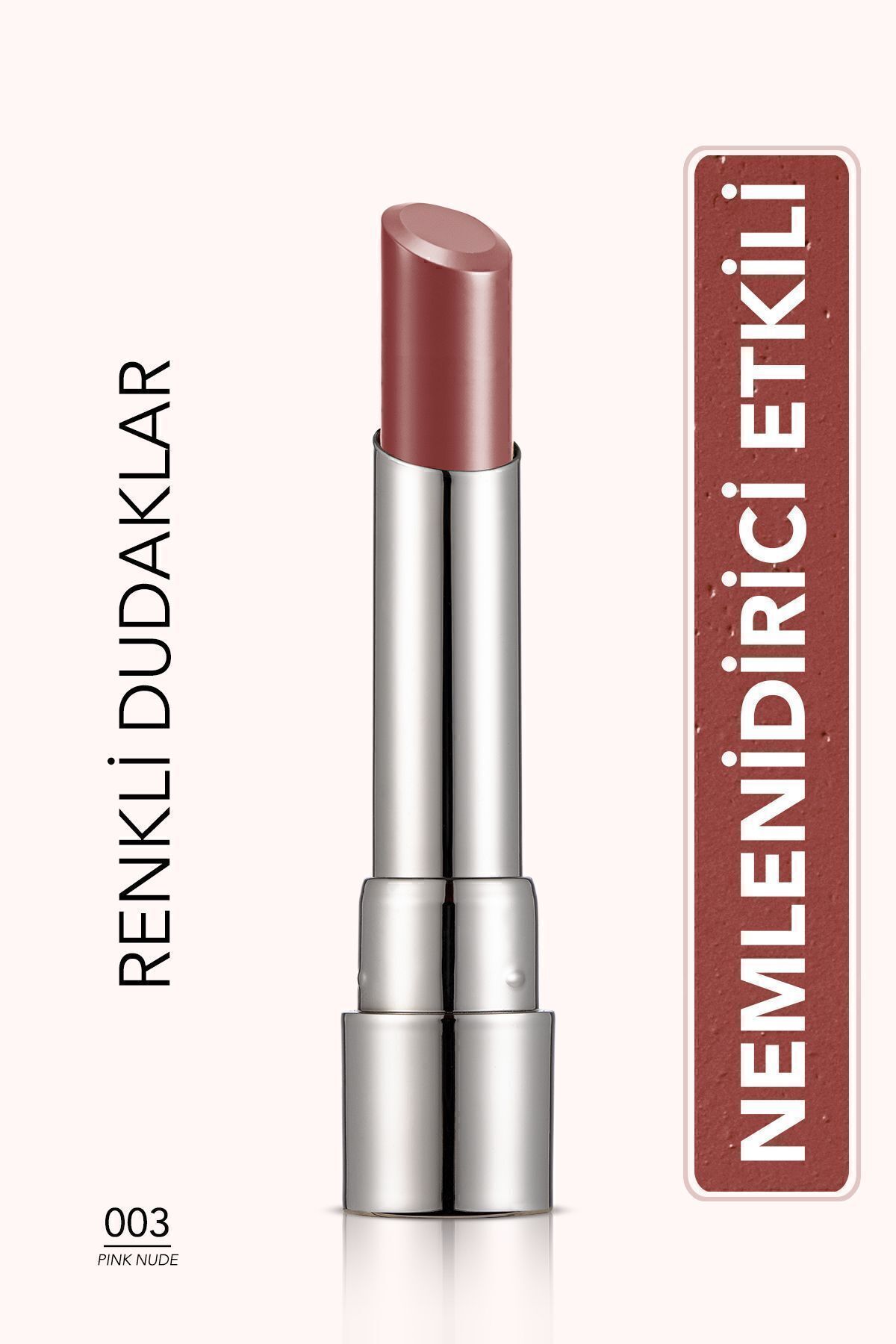 Flormar  Sheer Up Lipstick - 003 Pinky Nude