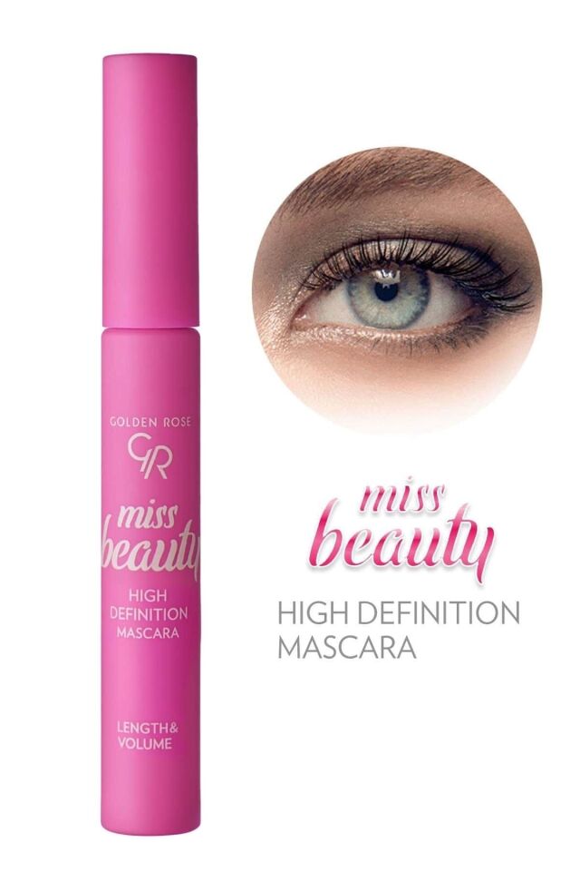 Miss Beauty High Definition Mascara - Black - Hacim Veren Maskara