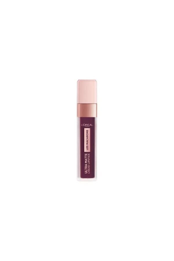 L'Oréal Paris Likit Mat Ruj - Les Macarons Ultra Matte Liquid Lipstick 830 Blackcurrant Crush