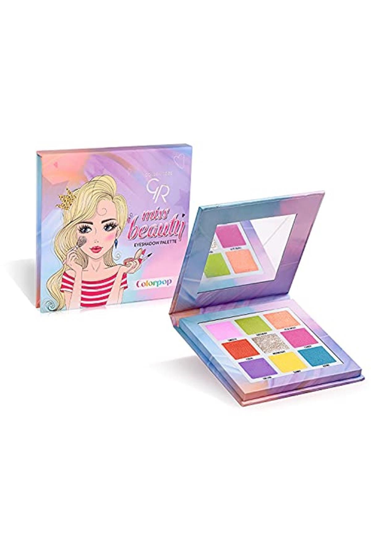 Miss Beauty Colorpop Eyeshadow Palette Dokuzlu Far Paleti 9x1,3 g