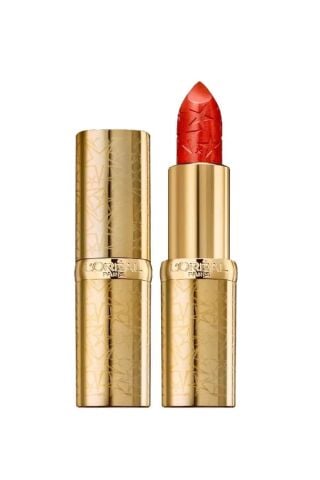 L'Oreal Paris Ruj - Xmas Color Riche Lipstick Lipstick 393  Burning Red