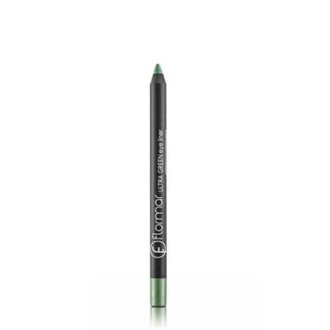 Flormar Ultra Eyeliner Yüksek Pigmentli & Mat Bitişli Kremsi Göz Kalemi Green