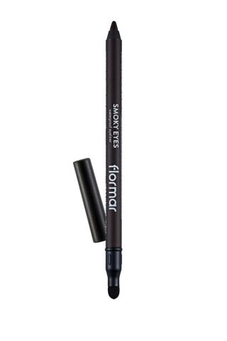 Flormar Smoky Eyes Mat Bitişli & Sünger Başlıklı Göz Kalemi 002 Coolest Brown