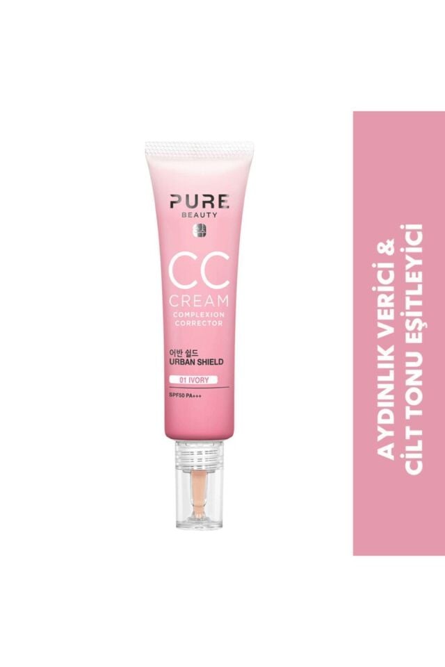 Pure Beauty Cc Cream Spf50 Pa+++ Ivory 30 Ml
